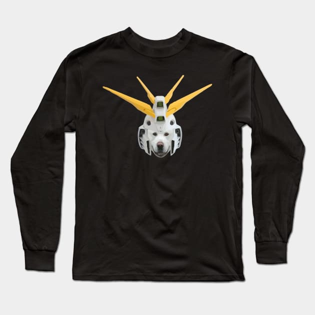 God Woof Gundam Long Sleeve T-Shirt by Bajingseng